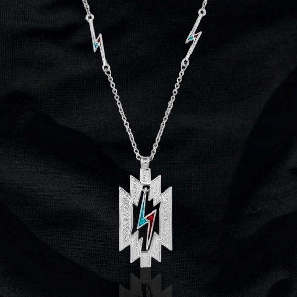 Montana Silversmiths Thunder Cloud Necklace ~ Retail $95 ~ NEW! - Picture 6 of 11